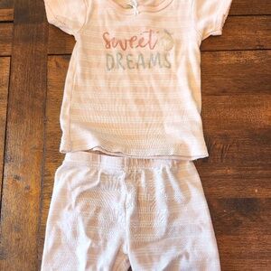 Two piece toddler sleep set